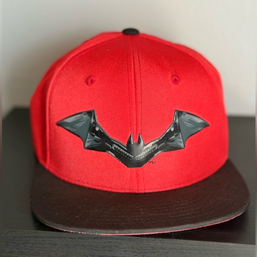 Batman DC comics Red and black snapback hat